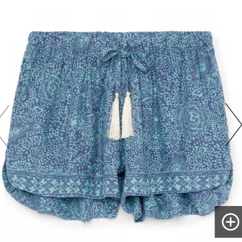 Natalie Martin Tash Short - Shangri-La Print Periwinkle - Size L